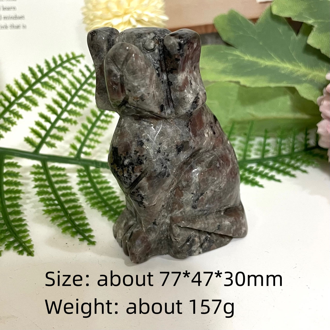 Yooperlite Bear Rabbit Seal Squirrel Frog Dog Crystal Healing Stone From IG Crystal