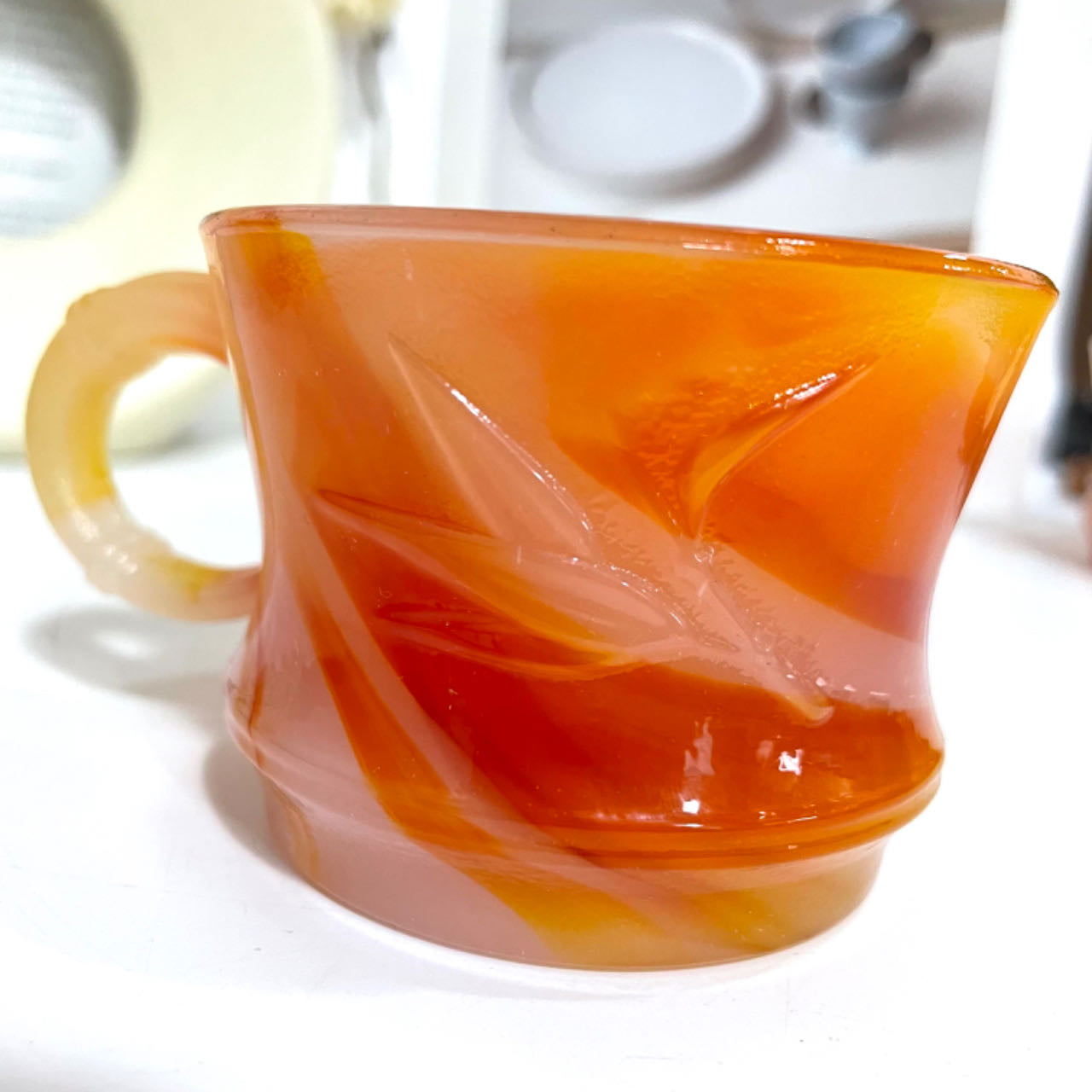 Red Fire Quartz Cups 4 Counts Set Drinking Cup Kitchen Supplies Healing Stone Home Decoration From IG Crystal
