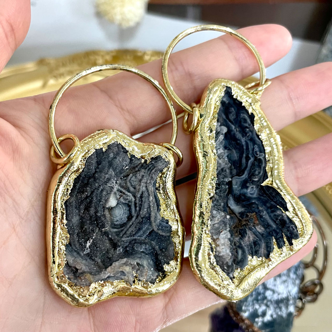 Any 2PCS Crystal Pendant Necklace for Women Fashion Jewelry Amethyst Clear Quartz From IG Crystal