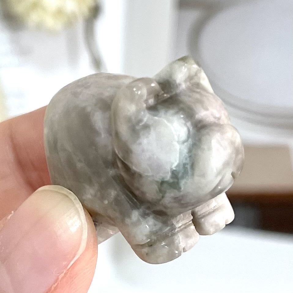 10 Counts Small Pigs Crystal 3cm Different Stones Healing Stone Home Decoration From IG Crystal