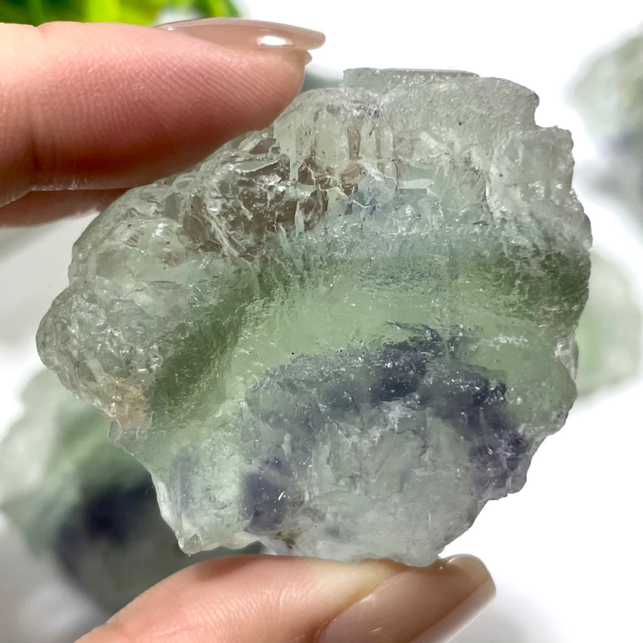 Green Fluorite Crystal Stone for Tumbling Cabbing Decoration Polishing Quartz Ore Crystals Stone Ornaments Home Decor Gift From IG Crystal