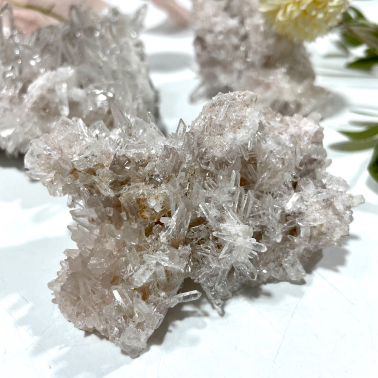 Chrysanthemum Crystal Cluster Geode Healing Crystal Gem Reiki Healing Home Decor Crystal Jewelry Shop Pretty Crystals From IG Crystal