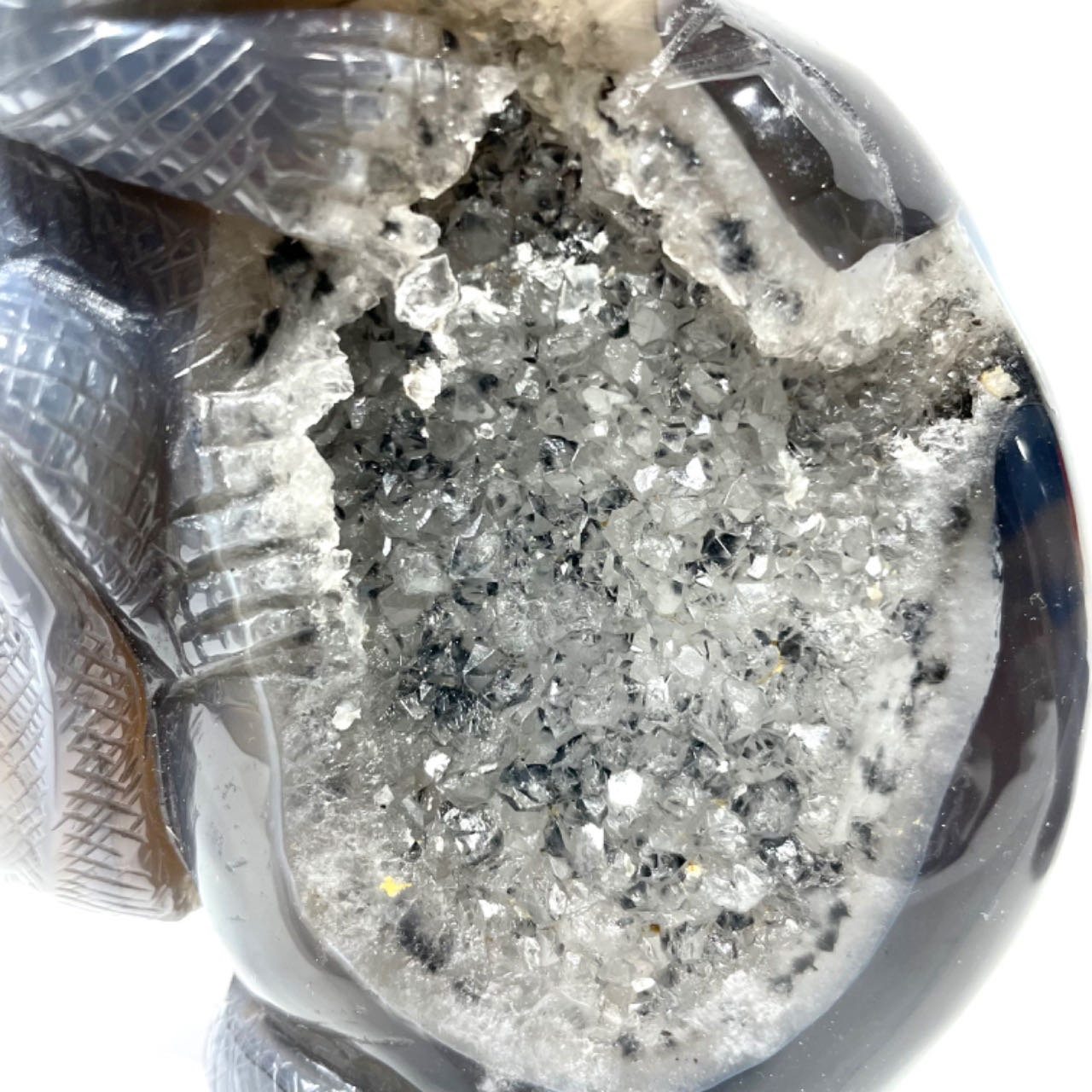 1 Count Geode Agate Lizard Healing Crystal Gem Reiki Healing Home Decor Crystal Jewelry Shop Pretty Crystals From IG Crystal