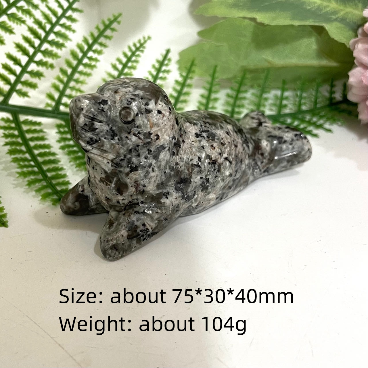 Yooperlite Bear Rabbit Seal Squirrel Frog Dog Crystal Healing Stone From IG Crystal