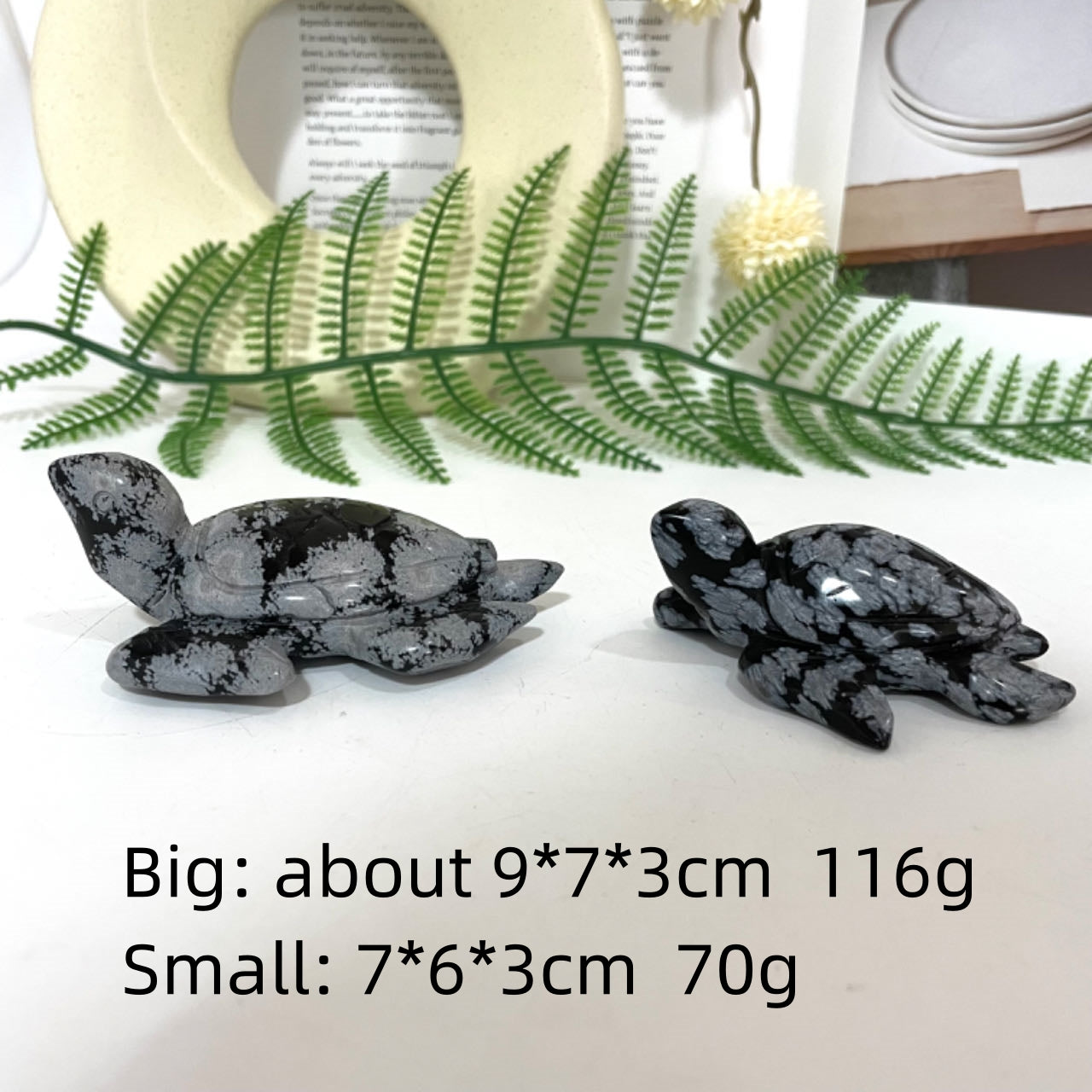 Snow Flake Obsidian Animals Crystal Turtle Dog Rabbit Frog Dolphin Fish Shark Bird Crocodile Owl Seal Healing Stone From IG Crystal