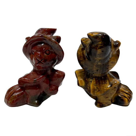 3 Counts Various Materials Witch Cat Crystal Carving Healing Crystal Gem Reiki Healing Home Decor Crystal Jewelry Shop Pretty Crystals From IG Crystal