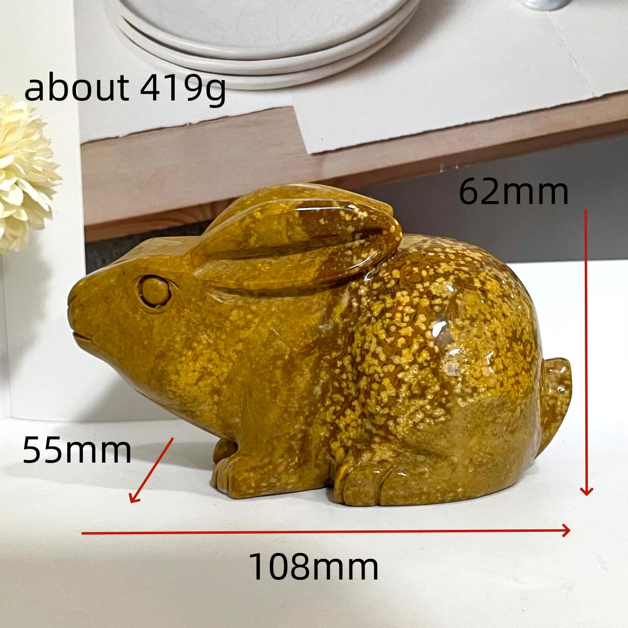 Ocean Jasper Rabbit Snapping Turtle Crocodile Groundhog French Bulldog Bear Owl Squirrel Crystal From IG Crystal