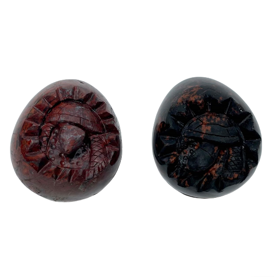 1 Count Turtle Egg Crystal Red Black Crystal Shell Breaking Healing Crystal Gem Reiki Healing Home Decor Crystal Jewelry Shop Pretty Crystals From IG Crystal