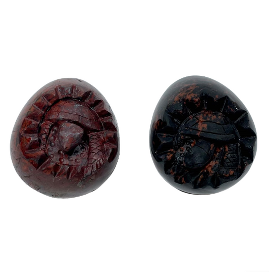 1 Count Turtle Egg Crystal Red Black Crystal Shell Breaking Healing Crystal Gem Reiki Healing Home Decor Crystal Jewelry Shop Pretty Crystals From IG Crystal