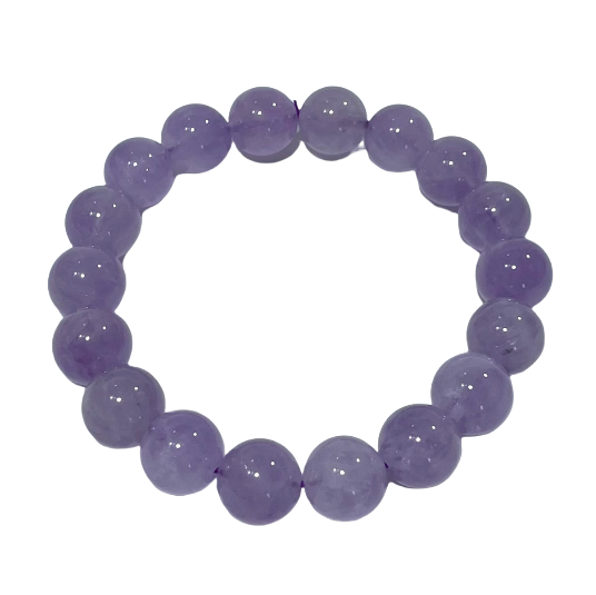 Lavender Quartz Crystal Bracelet 7~12mm Energy Healing Crystals Jewelry for Women DIY Bracelet From IG Crystal