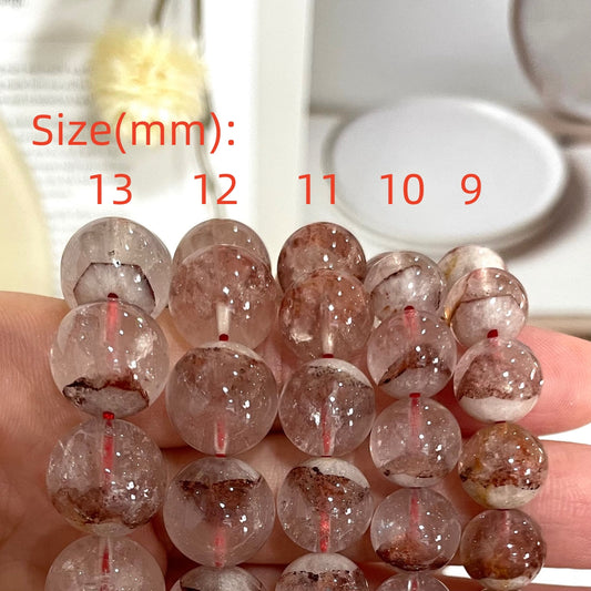 Red Pyramid Bracelet 9~13mm Energy Healing Crystals Jewelry for Women DIY Bracelet From IG Crystal