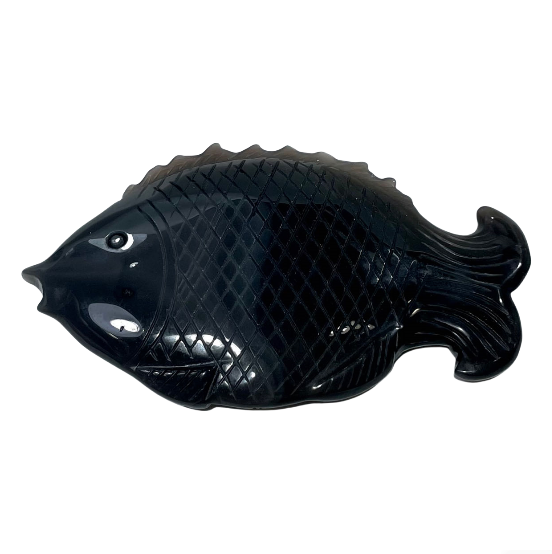 1 Count Black Agate Fish Crystal Healing Crystal Gem Reiki Healing Home Decor Crystal Jewelry Shop Pretty Crystals From IG Crystal