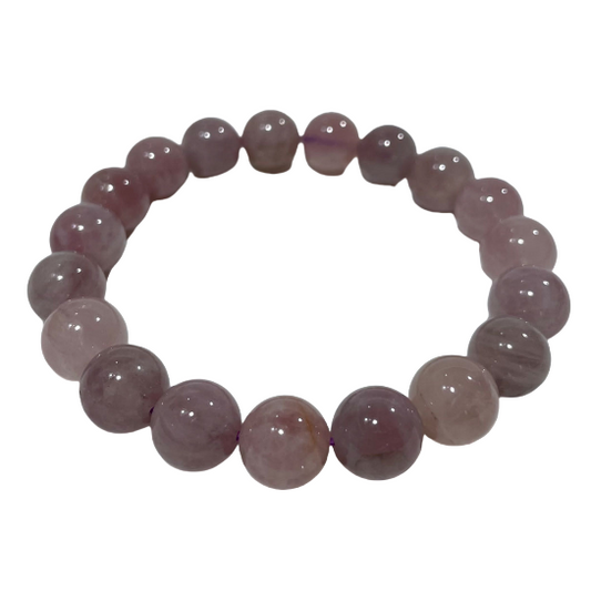 3 Counts Lavender Purple Pink Crystal Bracelet 8~13mm Energy Healing Crystals Jewelry for Women DIY Bracelet From IG Crystal