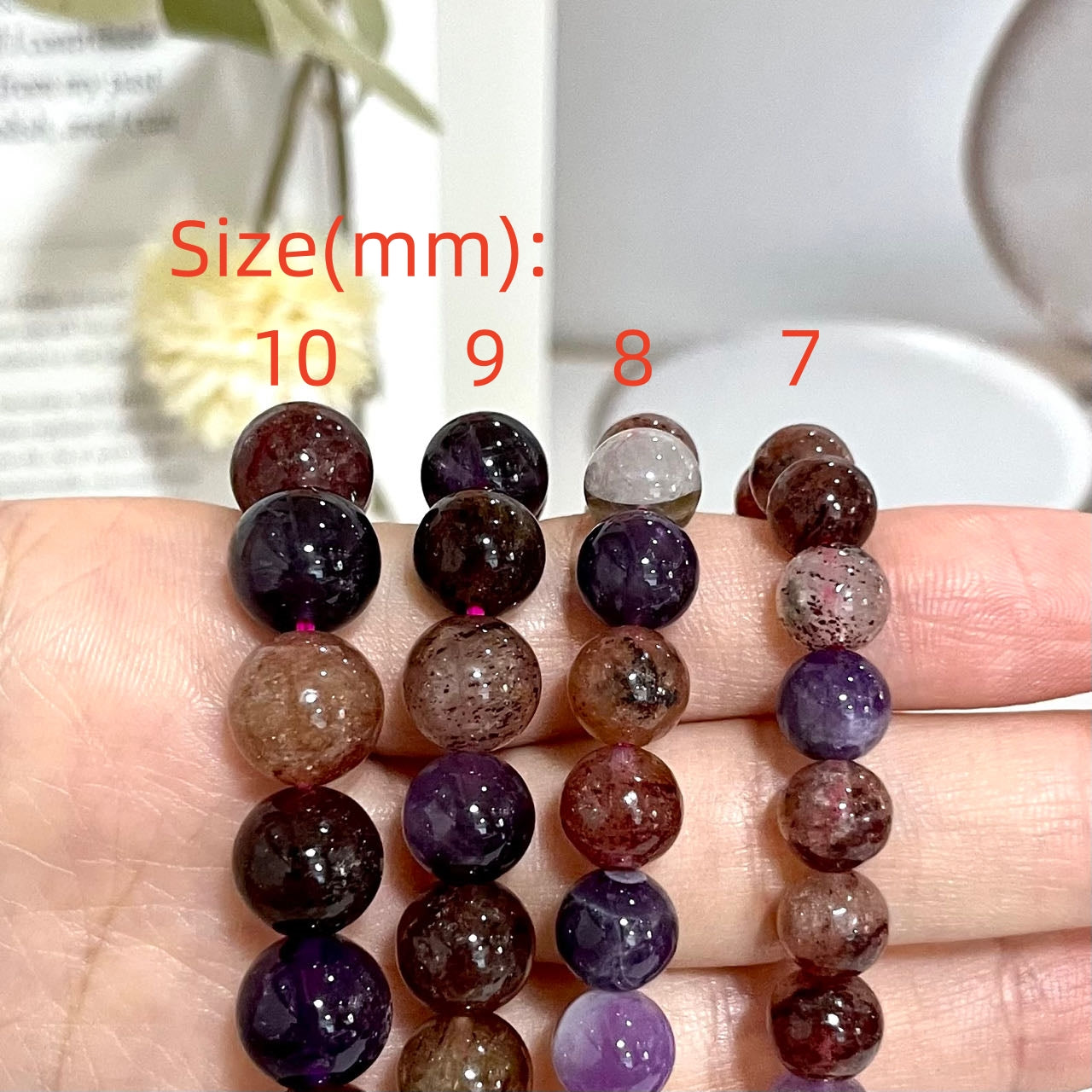 Super 8 Bracelet 7~10mm Energy Healing Crystals Jewelry for Women DIY Bracelet From IG Crystal