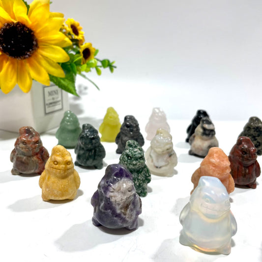 3 Counts Halloween Boogie Crystal Carving Healing Crystal Gem Reiki Healing Home Decor Crystal Jewelry Shop Pretty Crystals From IG Crystal