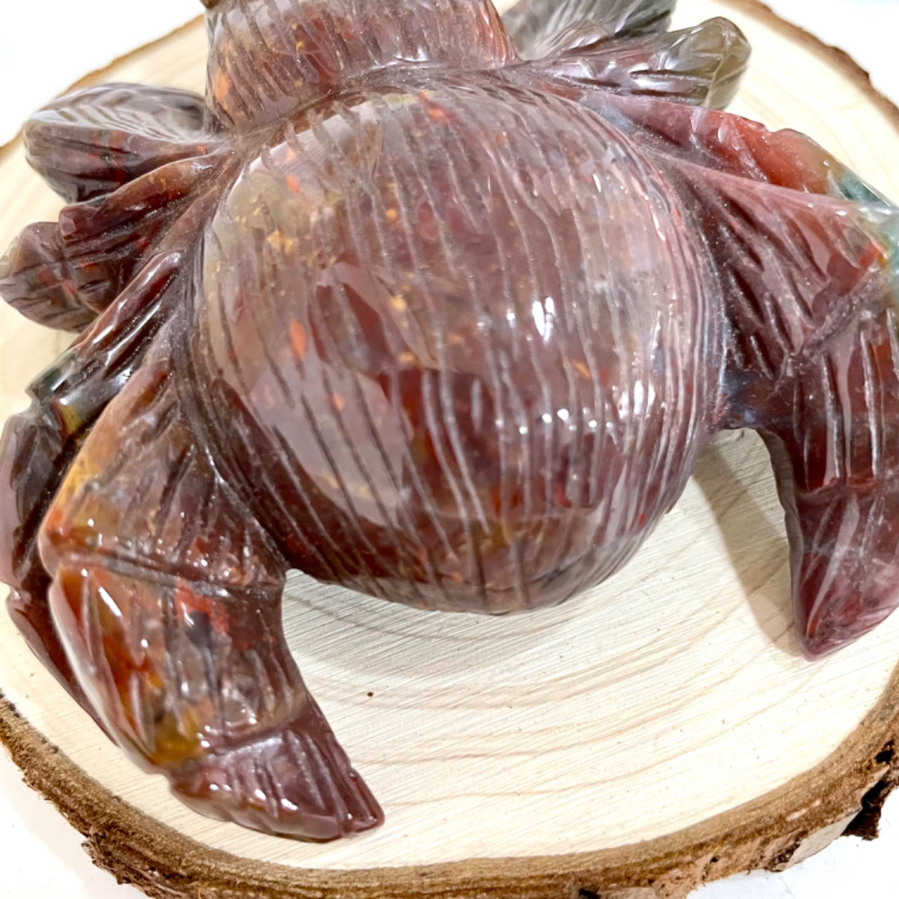 Spider Crystal Ocean Jasper Green Aventurine Healing Stone From IG Crystal