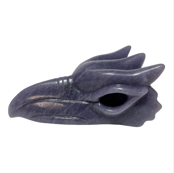 1 Count Phosphosiderite Phoenix Head Crystal Carving Natural Stone Gem Mining Chakra Balancing Reiki Healing Crystal Mystery Crystal Display Crystal Shopping Online Home Office Decor From IG Crystal