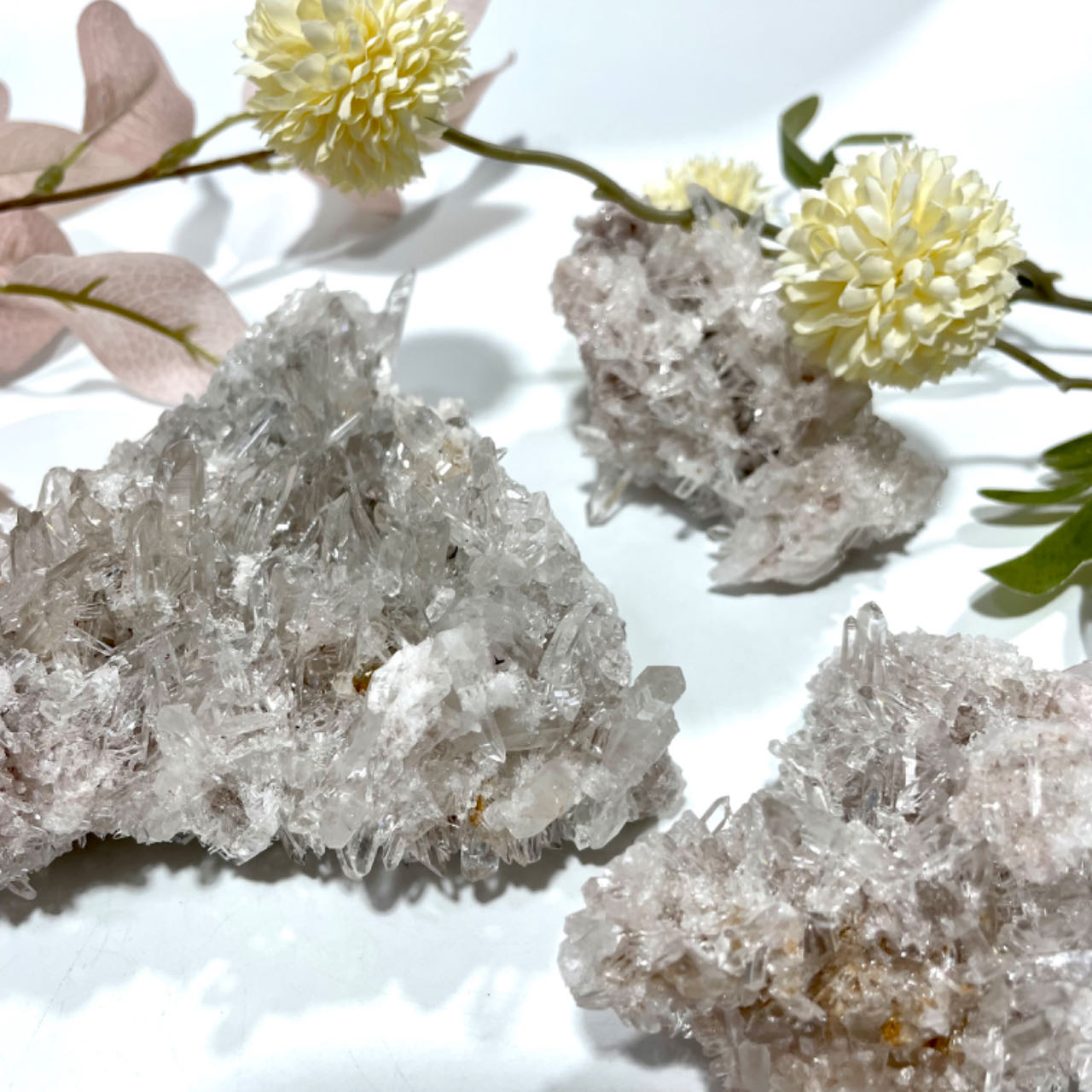 Chrysanthemum Crystal Cluster Geode Healing Crystal Gem Reiki Healing Home Decor Crystal Jewelry Shop Pretty Crystals From IG Crystal