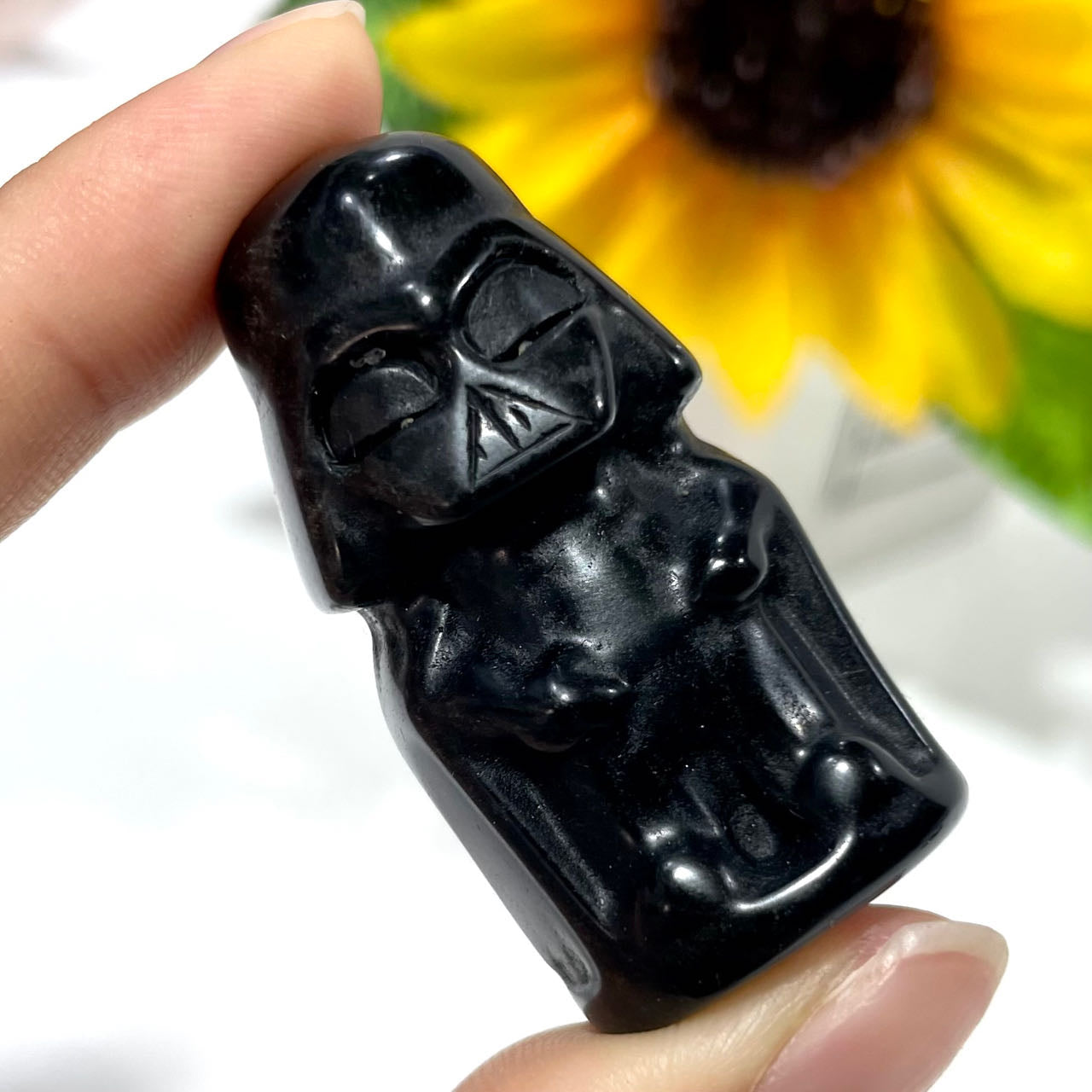 5 Counts Black Obsidian Knight Crystal Carving Healing Crystal Gem Reiki Healing Home Decor Crystal Jewelry Shop Pretty Crystals From IG Crystal