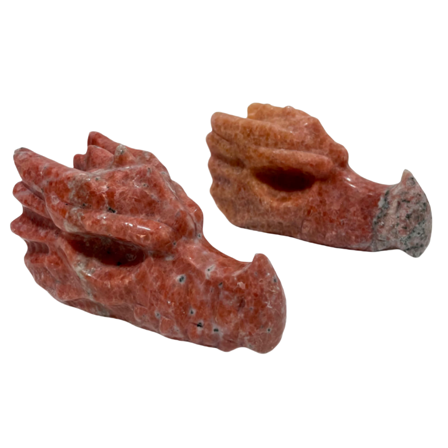 1 Count Sunstone Dragon Head Crystal Carving Natural Stone Gem Mining Chakra Balancing Reiki Healing Crystal Mystery Crystal Display Crystal Shopping Online Home Office Decor From IG Crystal