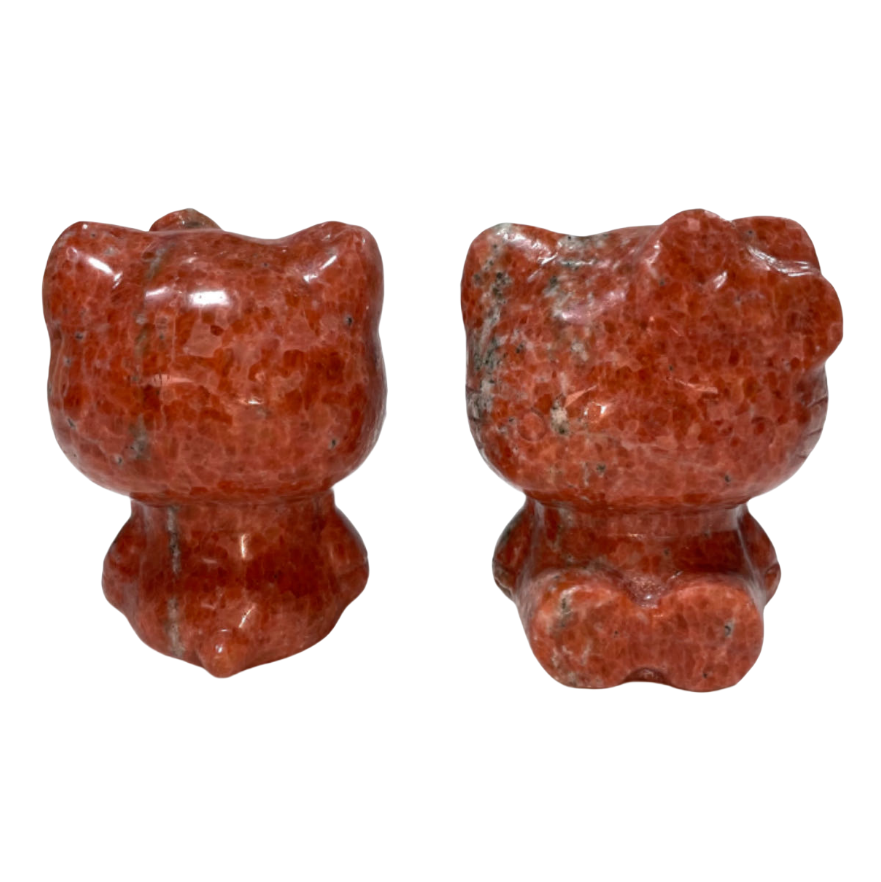 1 Count Sunstone HK Crystal Carving Natural Stone Gem Mining Chakra Balancing Reiki Healing Crystal Mystery Crystal Display Crystal Shopping Online Home Office Decor From IG Crystal
