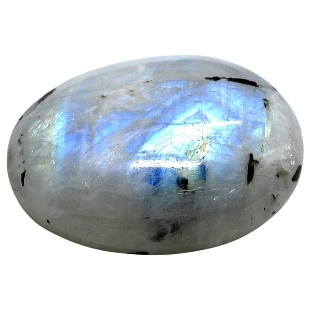 2~3PCS Moonstone Palm Stone Pocket Massage Worry Stone for Natural Body Chakra Balancing Reiki Healing and Crystal Grid From IG Crystal