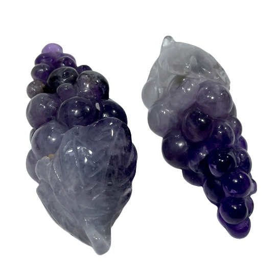 1 Count Amethyst Grapes Healing Crystal Gem Reiki Healing Home Decor Crystal Jewelry Shop Pretty Crystals From IG Crystal