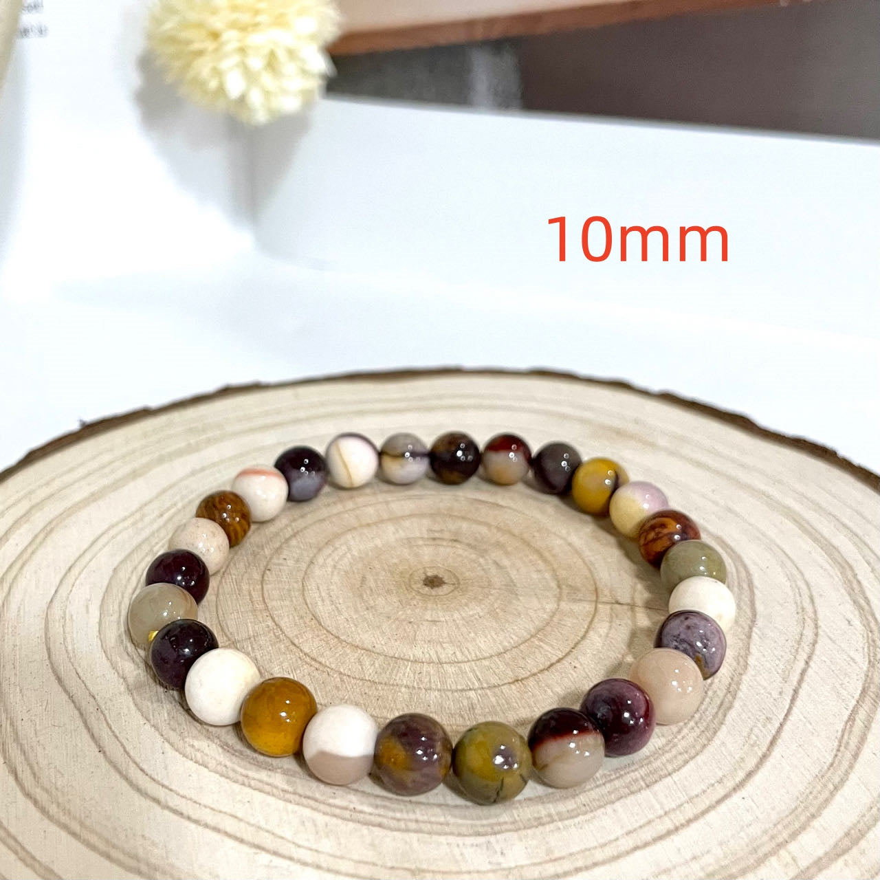 Moonkaite Jasper Bracelet 6~10mm Energy Healing Crystals Jewelry for Women DIY Bracelet From IG Crystal