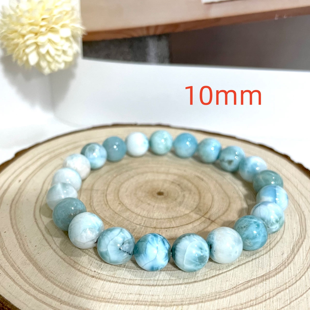 Larimar Bracelet 6mm 7mm 8mm 9mm 10mm Energy Healing Crystals Jewelry for Women DIY Bracelet From IG Crystal