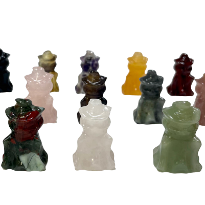 Halloween Pumpkin Ghost 15 Counts Various Materials Crystal Healing Crystal Gem Reiki Healing Home Decor Crystal Jewelry Shop Pretty Crystals From IG Crystal