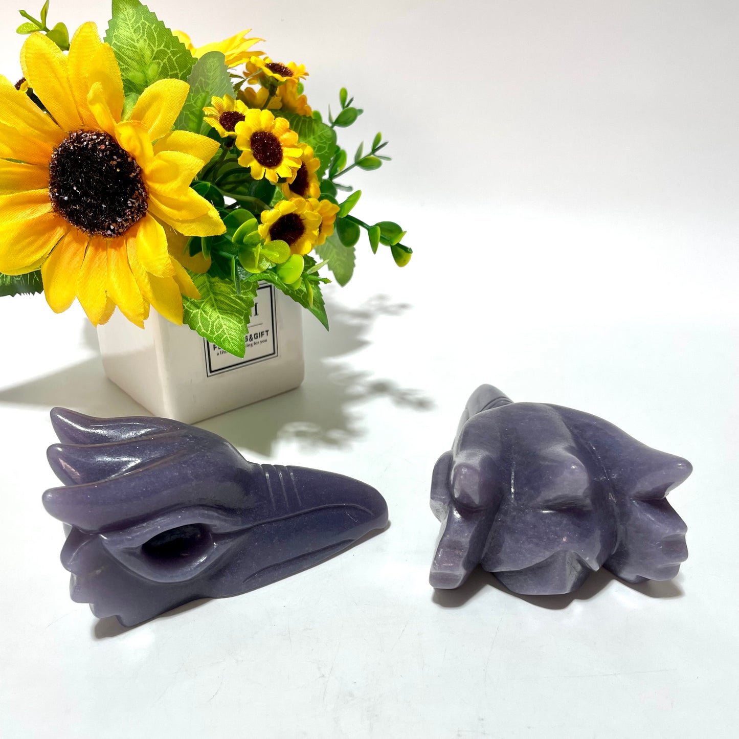 1 Count Phosphosiderite Phoenix Head Crystal Carving Natural Stone Gem Mining Chakra Balancing Reiki Healing Crystal Mystery Crystal Display Crystal Shopping Online Home Office Decor From IG Crystal