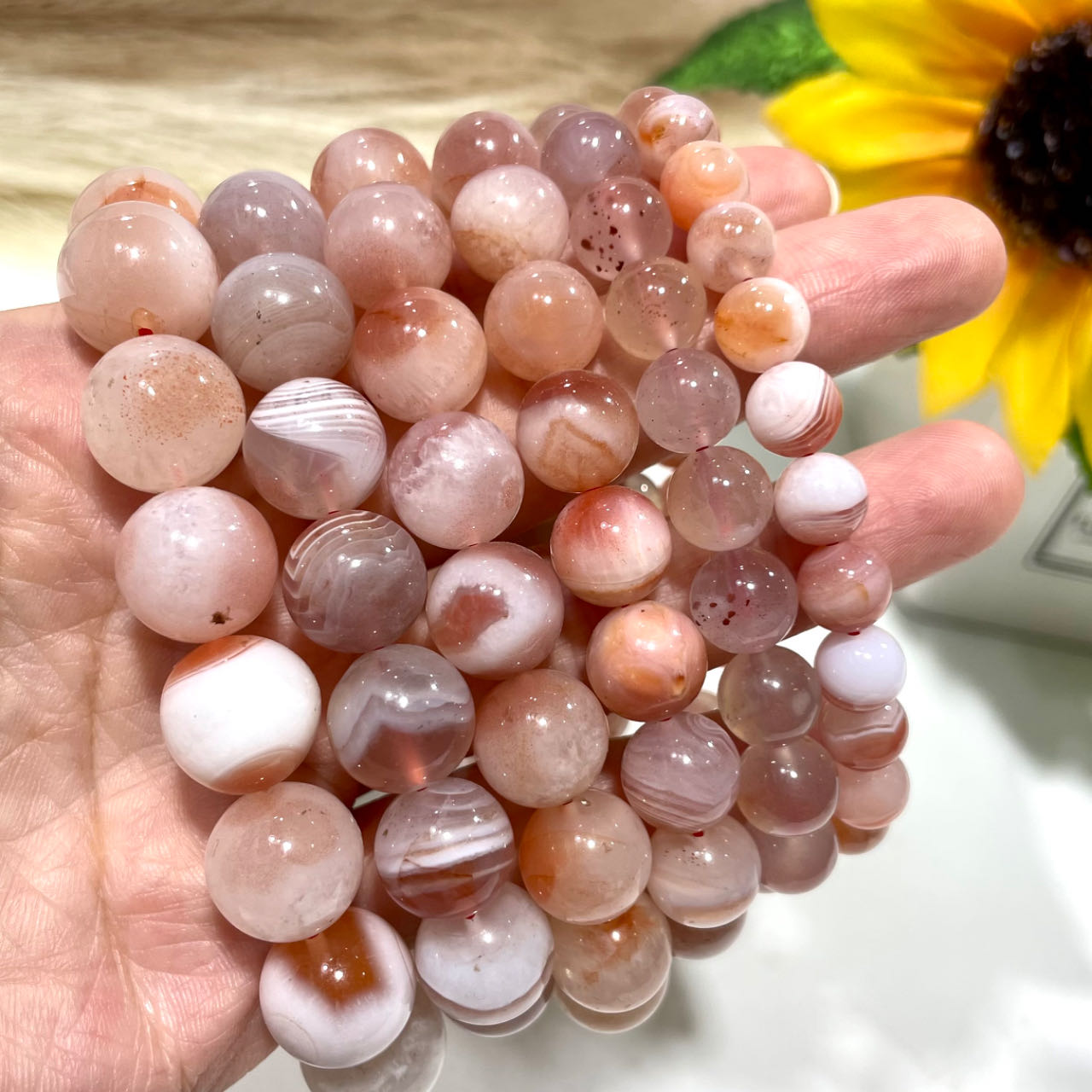 Red Carnelian Agate Bracelets 8~13mm Natural Crystals Healing Stones Crystal Jewelry Shop Pretty Crystals From IG Crystal