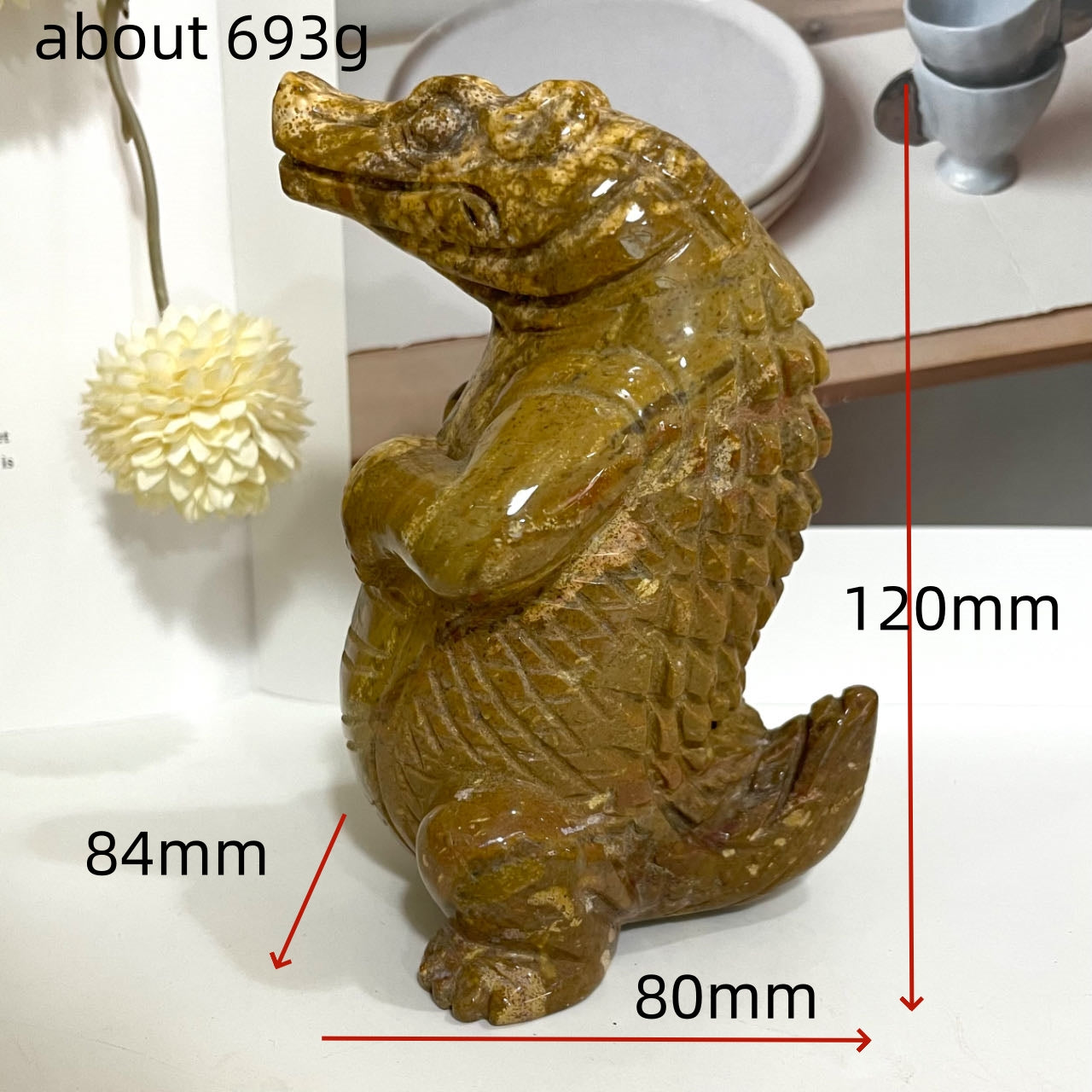 Ocean Jasper Rabbit Snapping Turtle Crocodile Groundhog French Bulldog Bear Owl Squirrel Crystal From IG Crystal