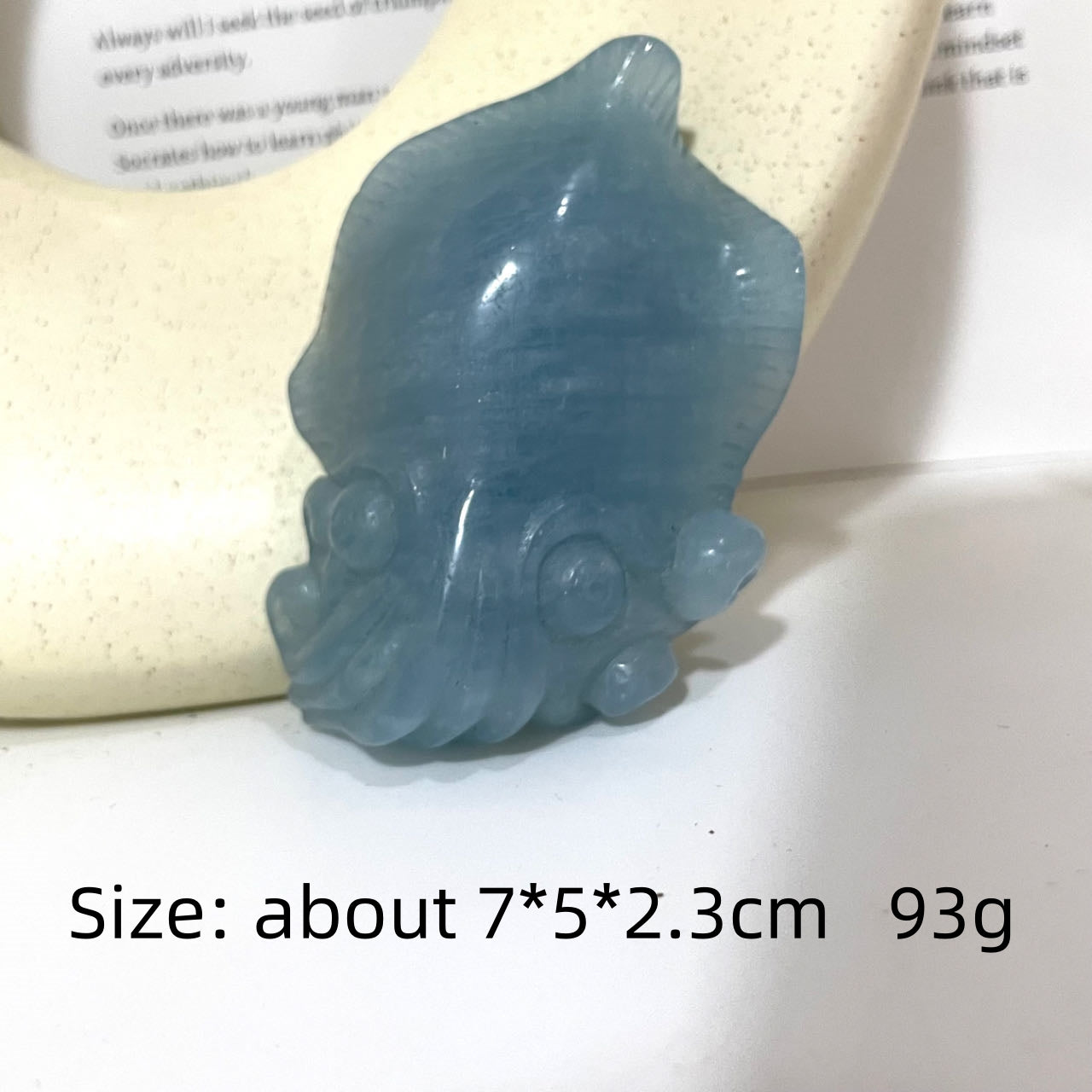 Aquamarine Animals Crystal Rhinoceros Skull And Frog Octopus Skull Healing Stone Home Decoration Stochastic 1PCS From IG Crystal