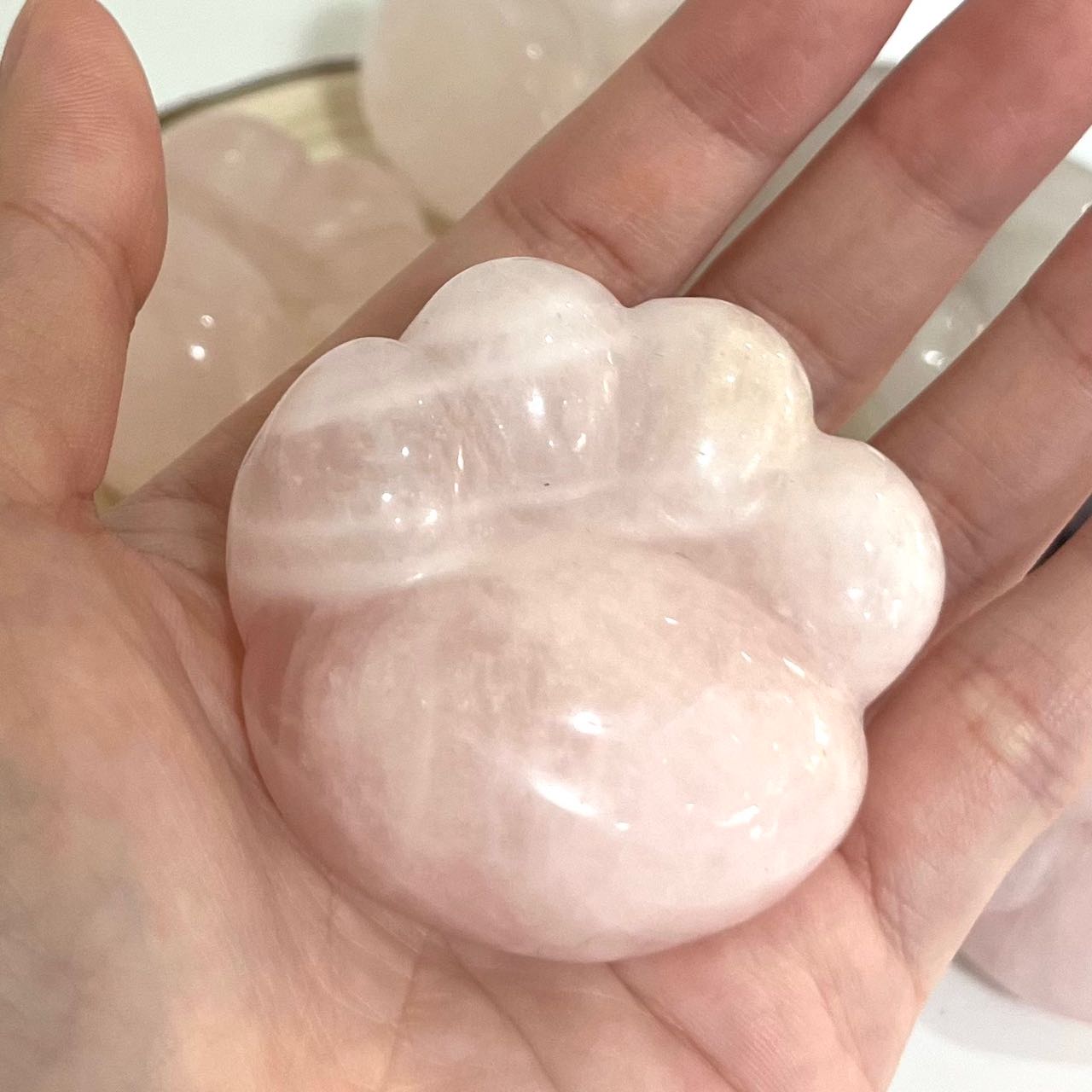 New Arrival Any 4PCS Different Maerail Cat's Paw Crystals Clear Quartz Rose Quartz Amethyst From IG Crystal