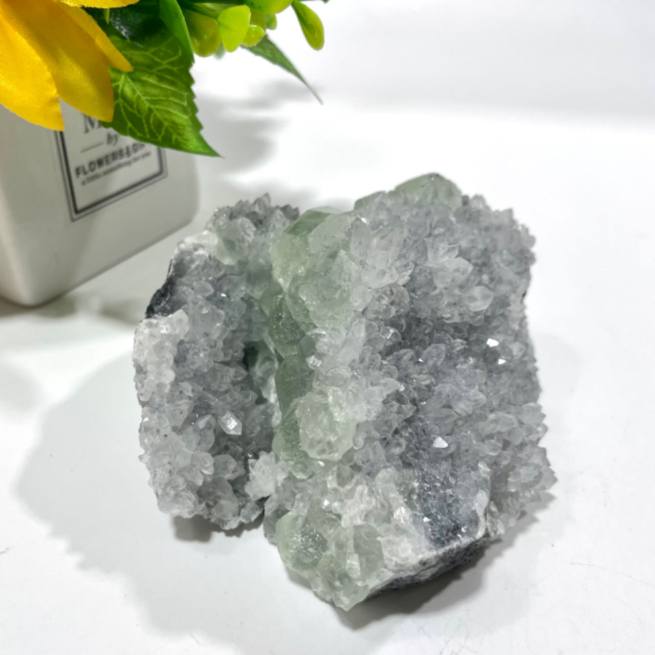 Fluorite Cluster Geode Healing Crystal Gem Reiki Healing Home Decor Crystal Jewelry Shop Pretty Crystals From IG Crystal