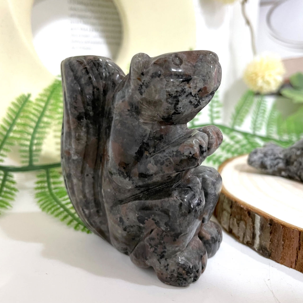 Yooperlite Bear Rabbit Seal Squirrel Frog Dog Crystal Healing Stone From IG Crystal