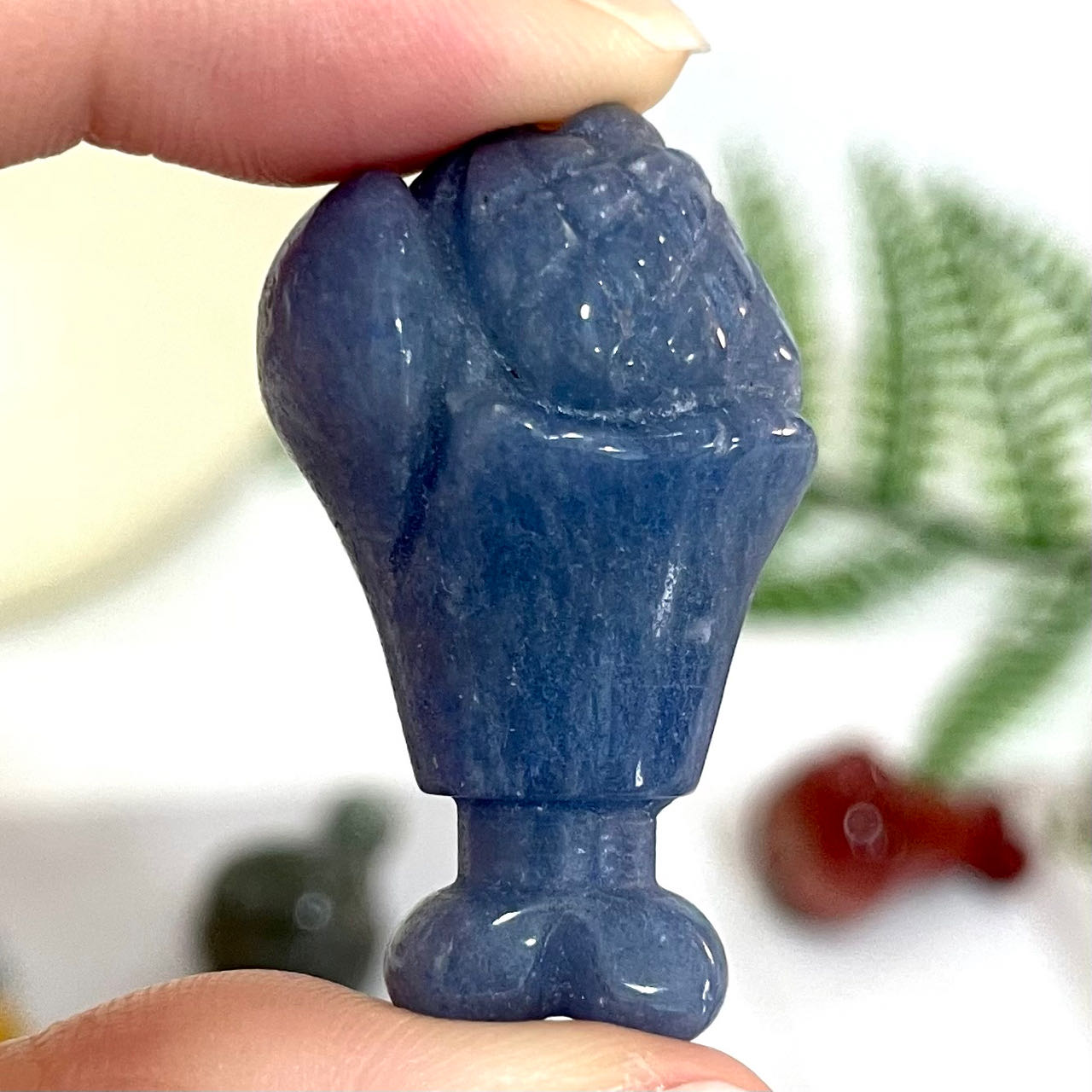 IG Crystal 8 Counts Different Material Chicken Leg Crystal Rose Quartz Clear Quartz Kiwi Jasper Sodalite Amethyst Opalite Unakite Healing Crystal