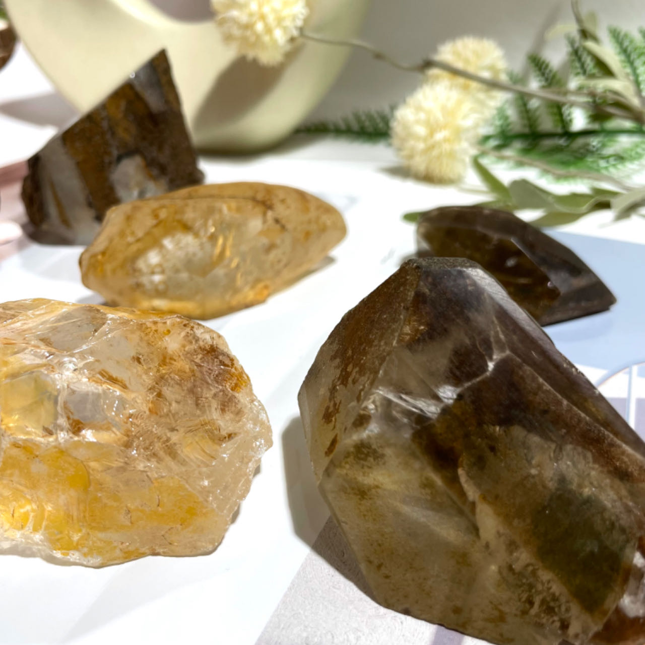 2~5 Counts Raw Crystal Healing Stone Home Decoration From IG Crystal