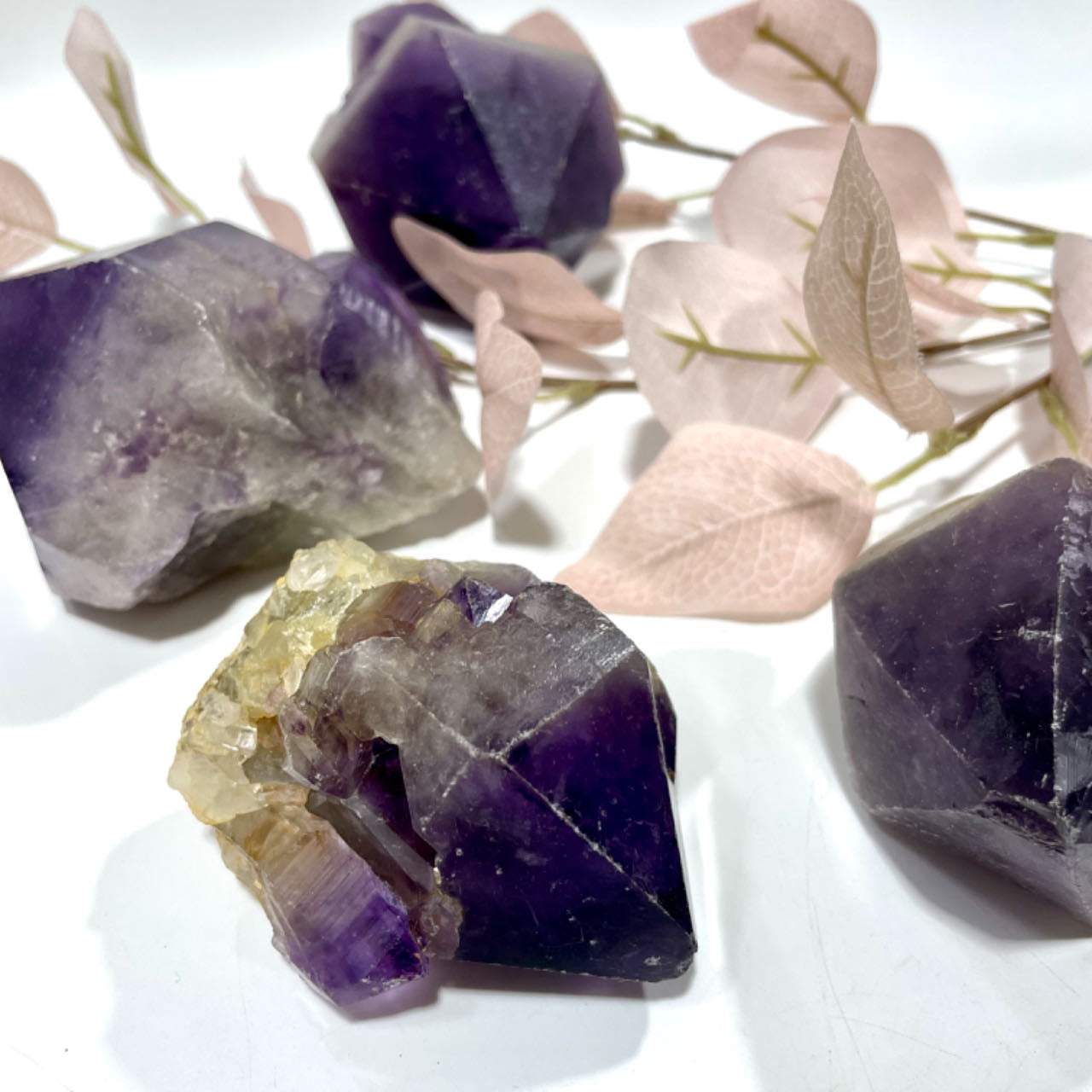Amethyst Tooth Stone Bulk - Large Raw Deep Purple Amethyst Crystal Natural Banded Amethyst Chunks Natural Crystals Healing Stones Crystal Jewelry Shop Pretty Crystals From IG Crystal