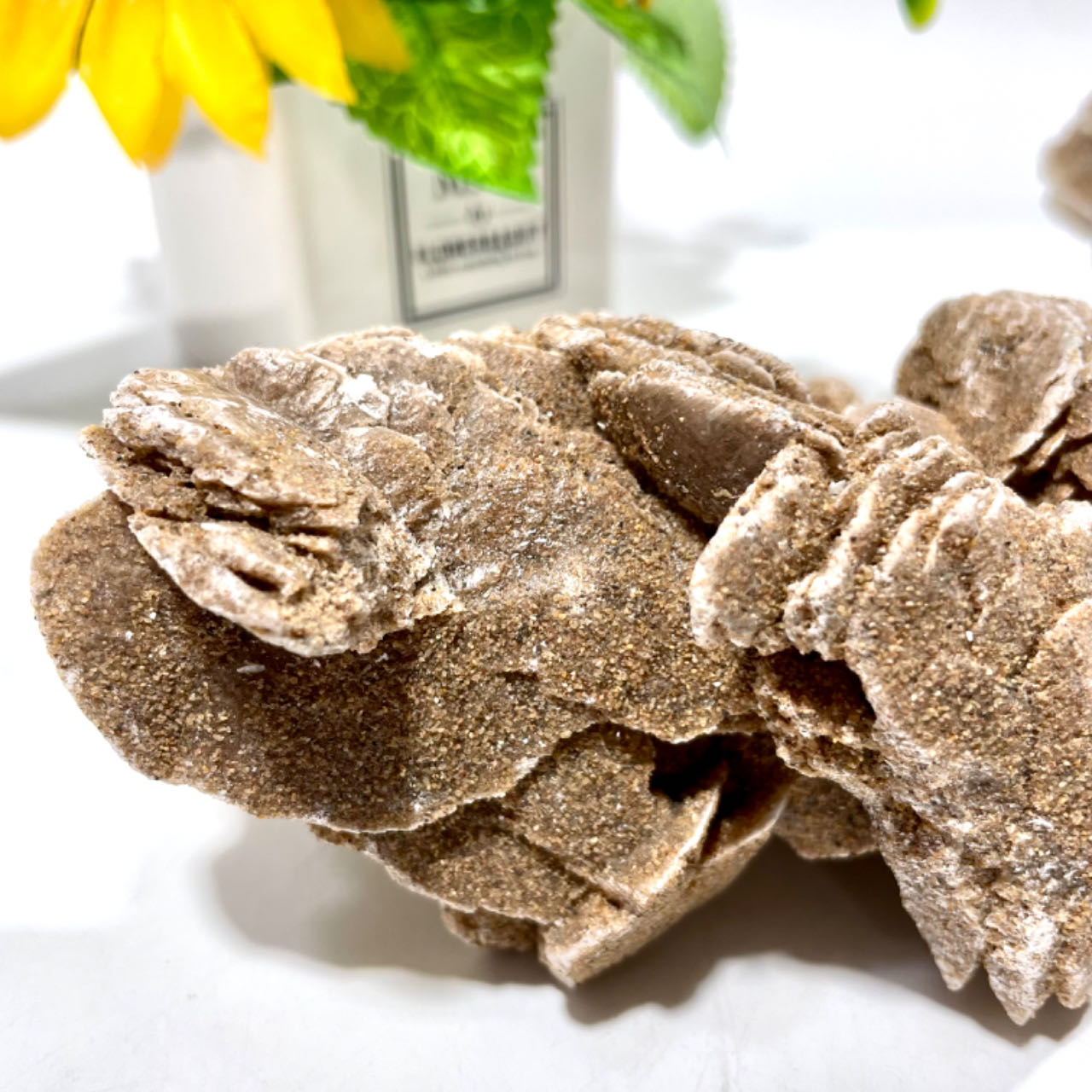 1 Count Desert Rose Cluster Natural Stone Gem Mining Chakra Balancing Reiki Healing Crystal Mystery Crystal Display Crystal Shopping Online Home Office Decor From IG Crystal