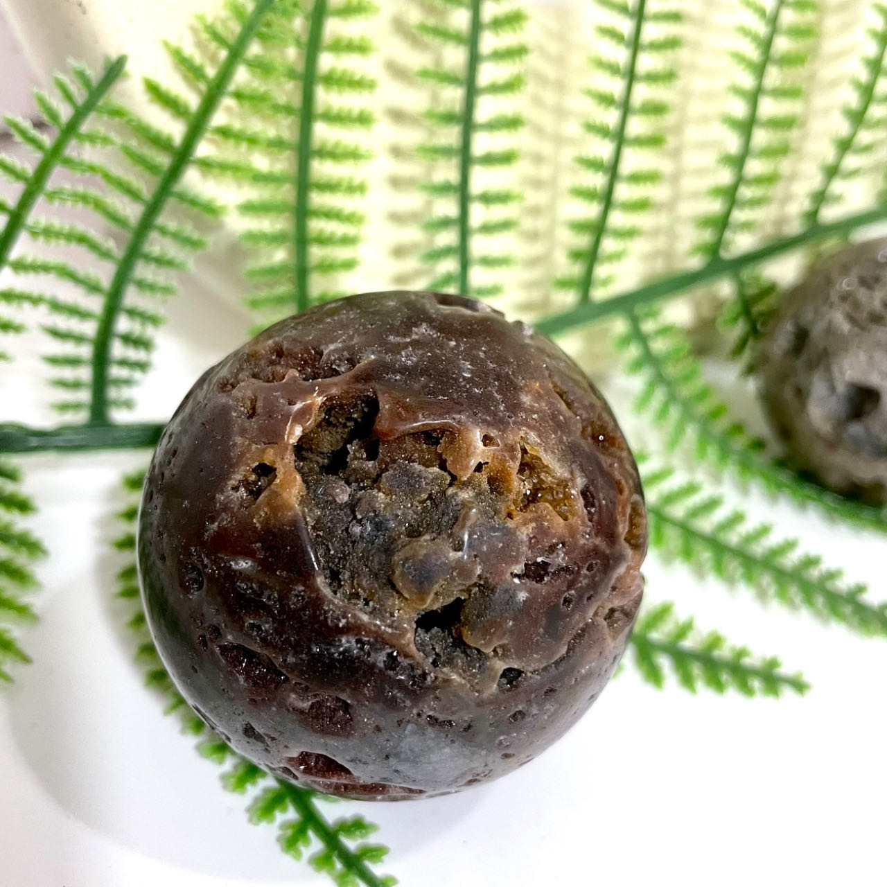 4~7 Counts Small Sphalerite Balls 2.5~5cm Healing Stone Home Decoration From IG Crystal