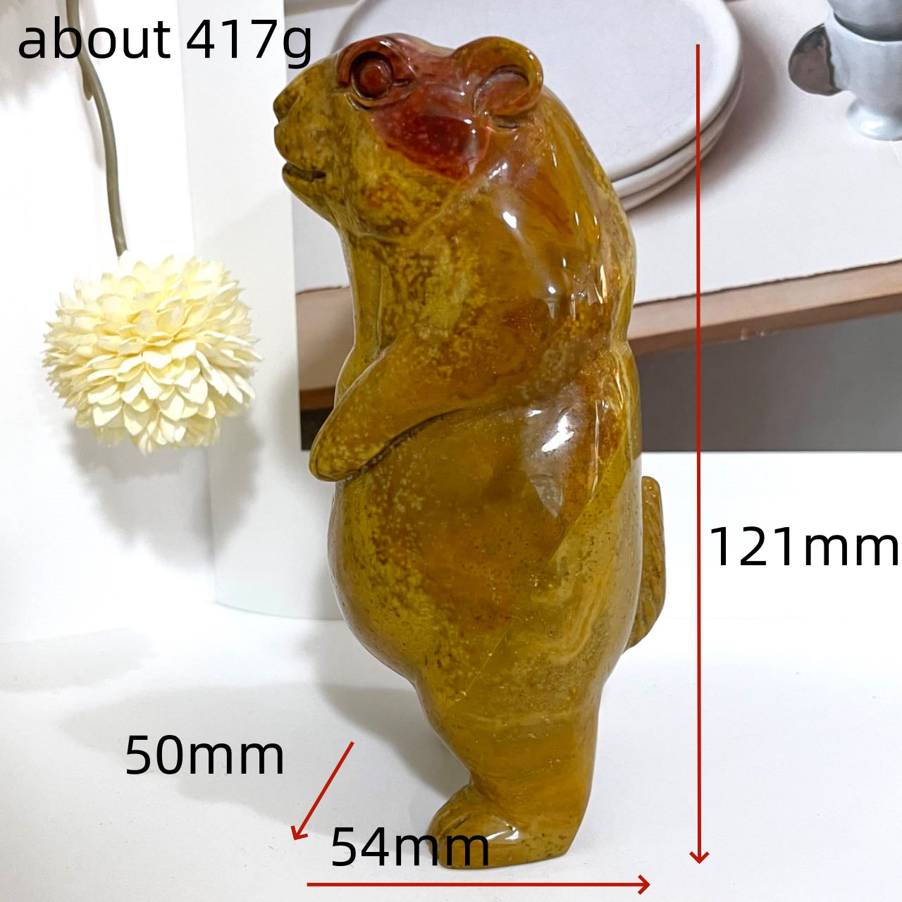 Ocean Jasper Rabbit Snapping Turtle Crocodile Groundhog French Bulldog Bear Owl Squirrel Crystal From IG Crystal