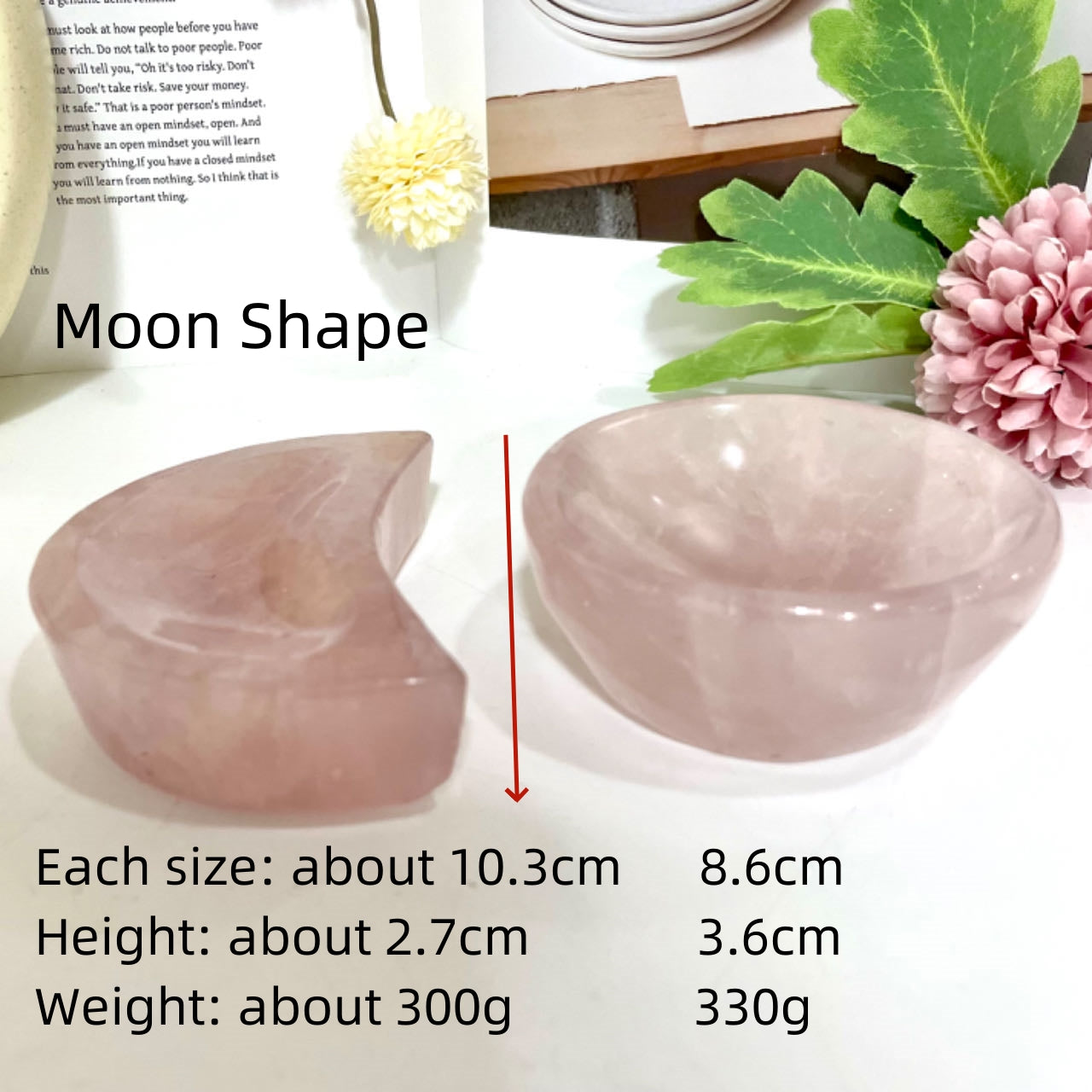 Different Maerail Crystal Bowl Stone Bowl for Altar Offering Bowl Red Agate Flower Agate Fluorite Rose Quartz Yellow Crystal From IG Crystal