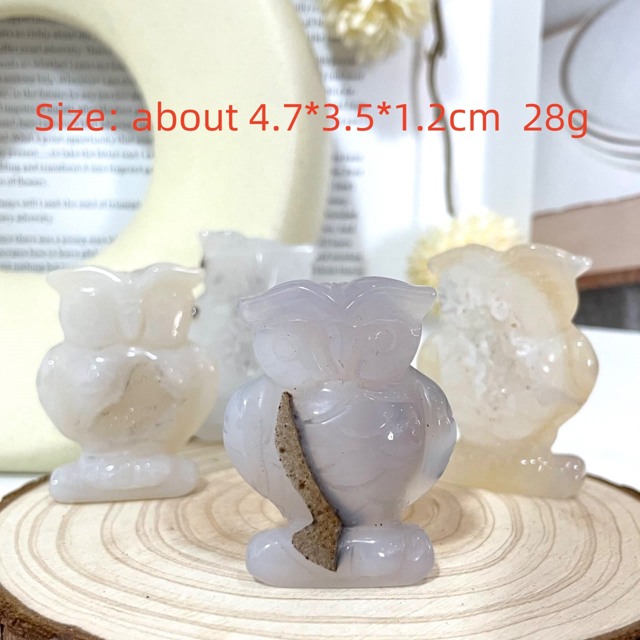 Animals Druzy Natural Raw Geode Agate Penguin Dolphin Horse Owl Fish Turtle Dinosaur Unicorn Fox Frog Eagle Snail Healing Stone Home Decoration From IG Crystal