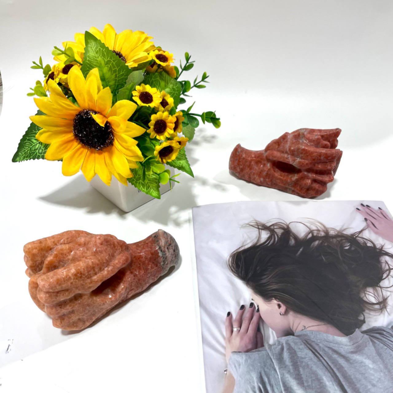 1 Count Sunstone Dragon Head Crystal Carving Natural Stone Gem Mining Chakra Balancing Reiki Healing Crystal Mystery Crystal Display Crystal Shopping Online Home Office Decor From IG Crystal