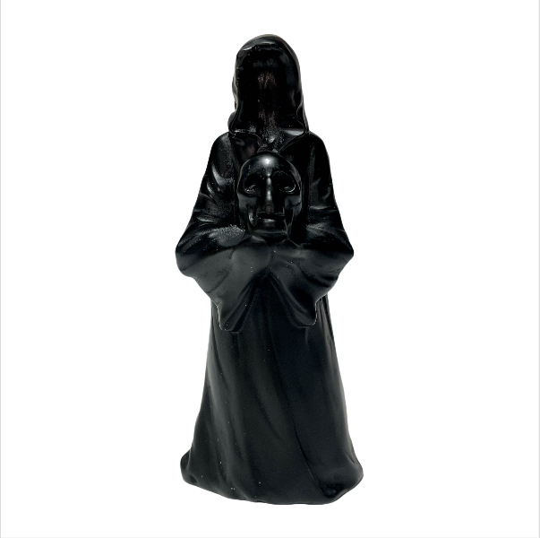 1 Count Black Obsidian Death Skull Crystal Carving Natural Stone Gem Mining Chakra Balancing Reiki Healing Crystal Mystery Crystal Display Crystal Shopping Online Home Office Decor From IG Crystal