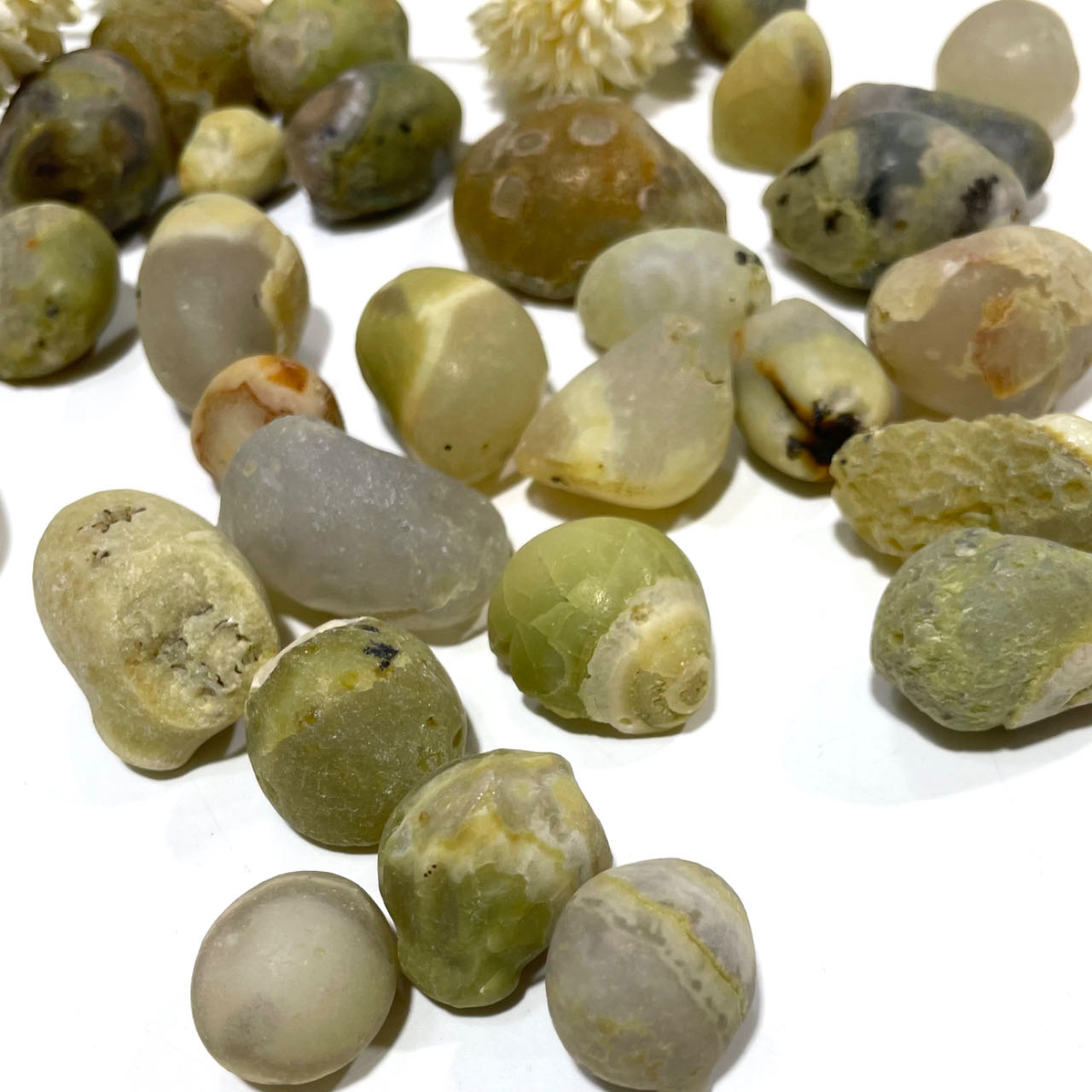 400g Sky Eye Agate Irregular Healing Stone Home Decoration From IG Crystal