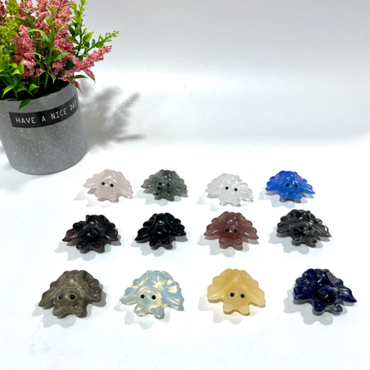5 Counts Various Materials Halloween Bat Crystal Carving Healing Crystal Gem Reiki Healing Home Decor Crystal Jewelry Shop Pretty Crystals From IG Crystal
