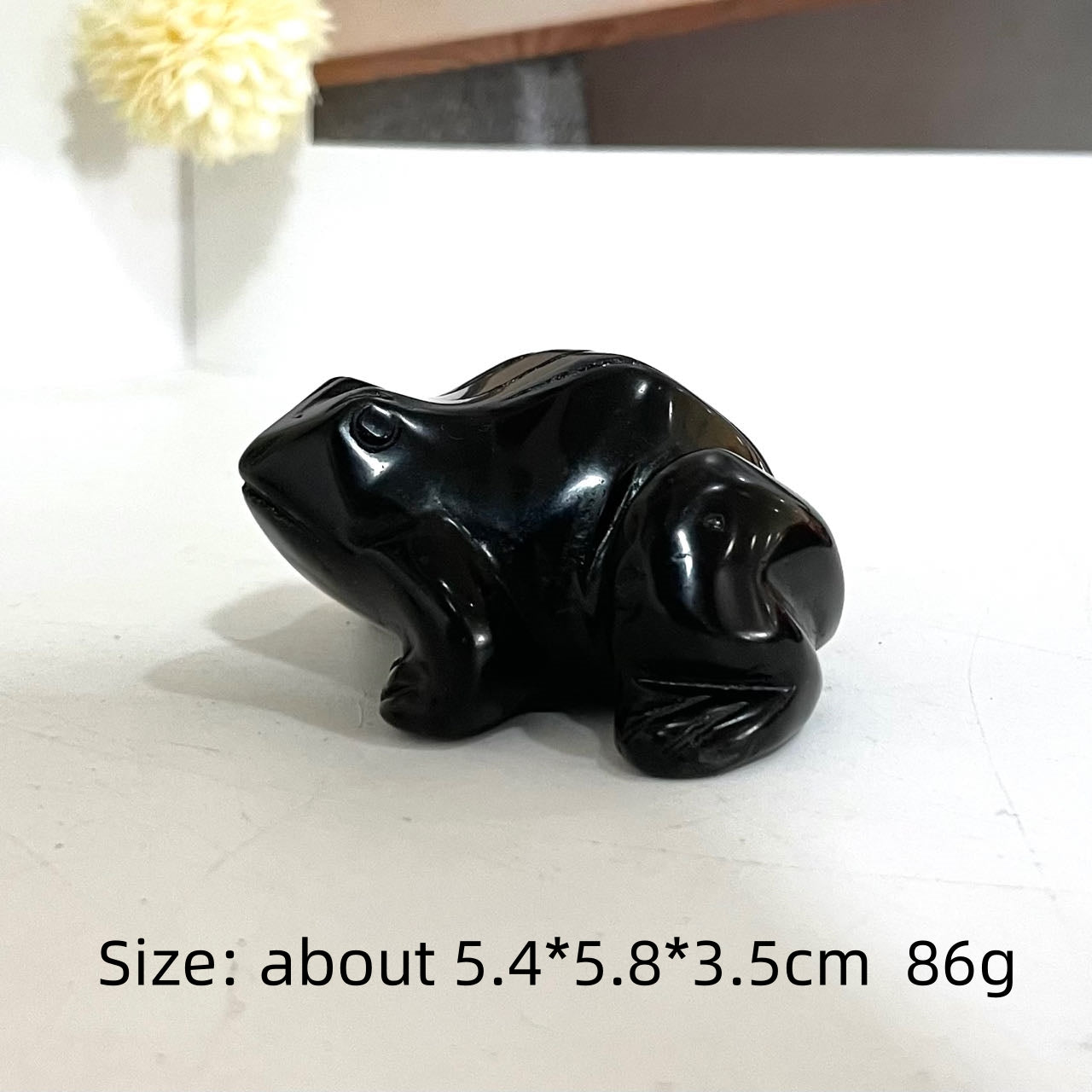 Obsidian Animals Crystal Dolphin Fish Shark Seal Frog Owl Bird Dog Healing Stone Home Decoration From IG Crystal